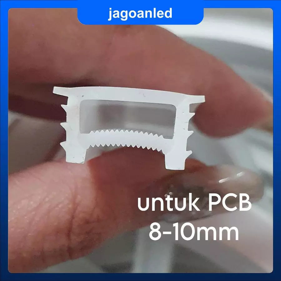Housing LED Strip Flexibel Kap Lampu LED Strip Lentur Silicone Tube 16x10mm