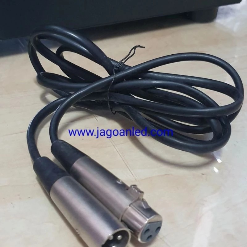 Kabel Controller DMX 512 Jack Male Female 1.5 Meter