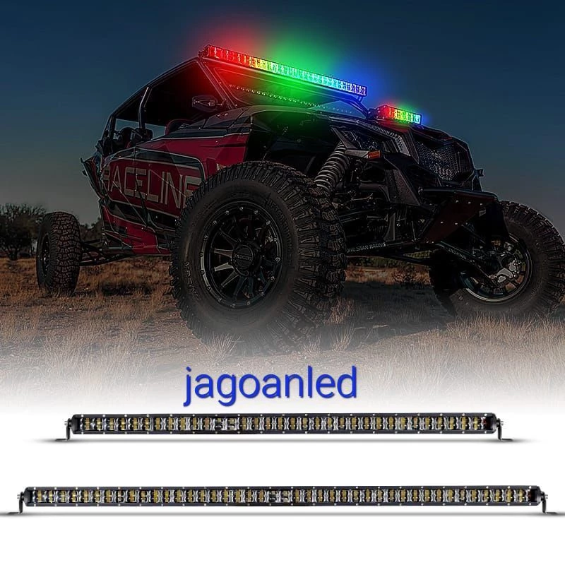 Lampu LED Bar 42inch Projector Beam RGB Remote Control