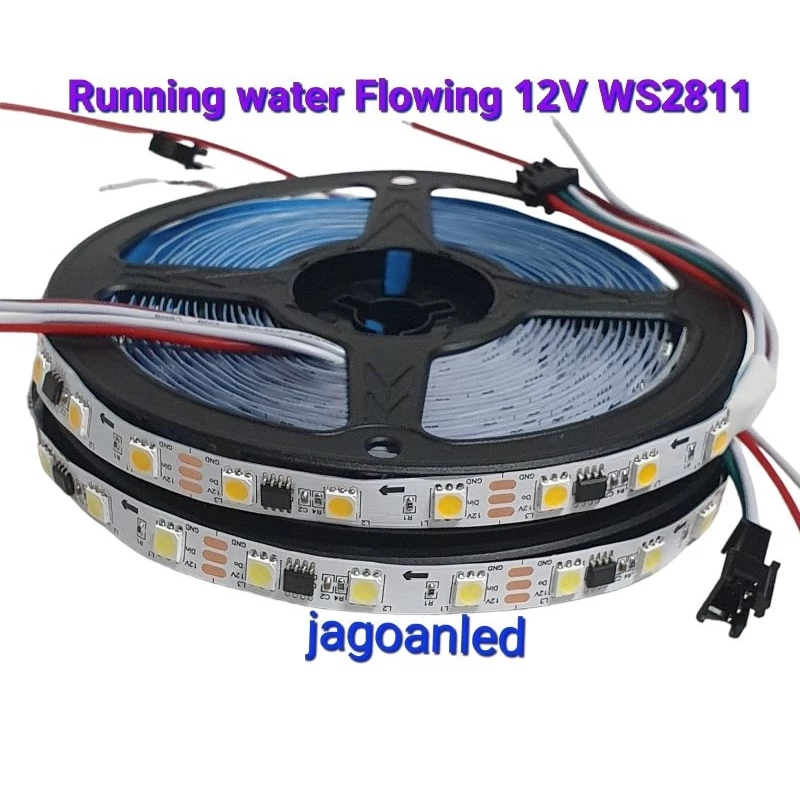LED Strip Running Water Flowing Light 5050 WS2811 12V 5 Meter