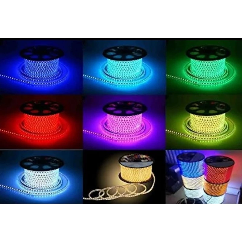 LED Strip Selang 5050 SMD AC 220V Meteran Waterproof