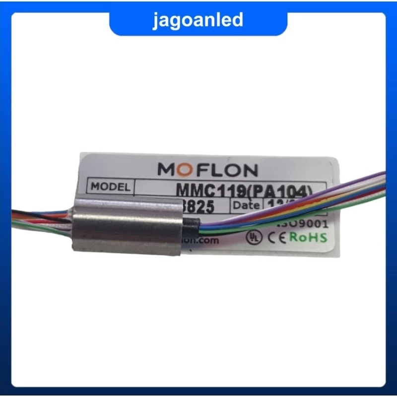 Rotating Cable Slip Ring OD 6.5mm 8 Wire 2A MMC119