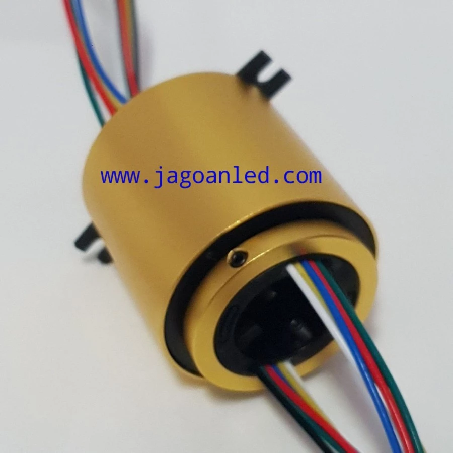 Rotating Cable Slip Ring Diameter In 20mm OD 42mm 12 Cable / 12 Wire MT2042