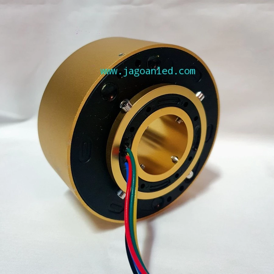 Rotating Cable Slip Ring Diameter In 40mm OD 119mm 6 Cable