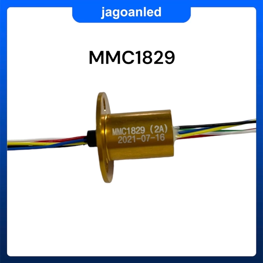 Rotating Cable Small Slip Ring 12.5mm 6 Wire / 6 Cable 2A MMC1829